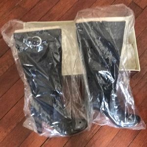 Naturalizer black leather boots